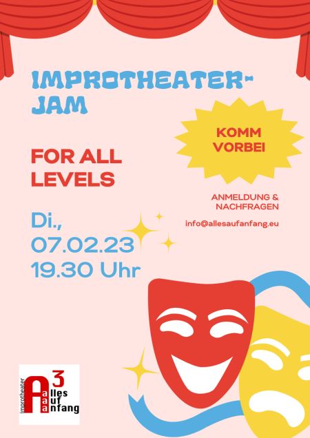 Flyer Impro Jam 02-23